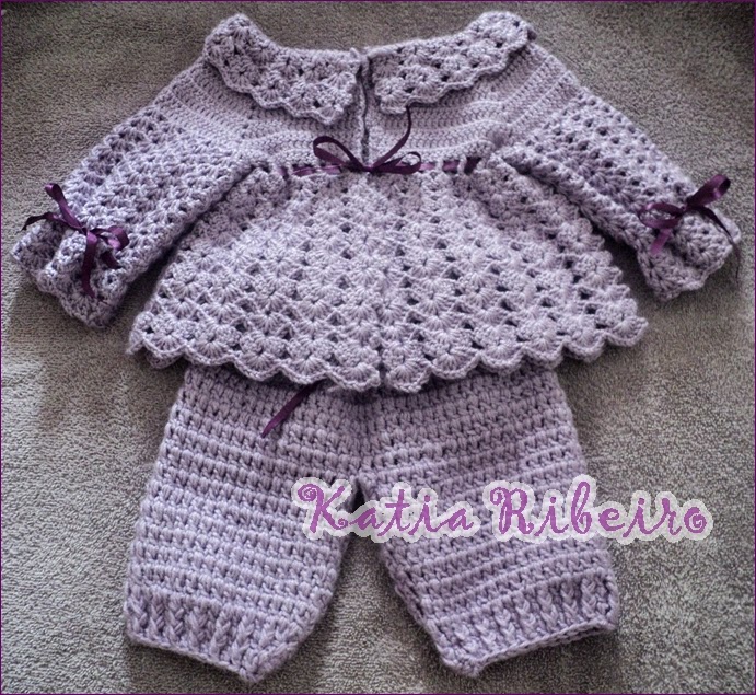 Conjunto Infantil De Croche