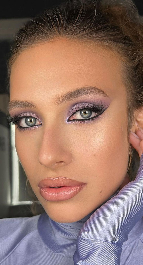 Lilac Makeup Idea