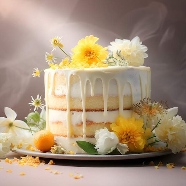 bolo-de-casamento-amarelo