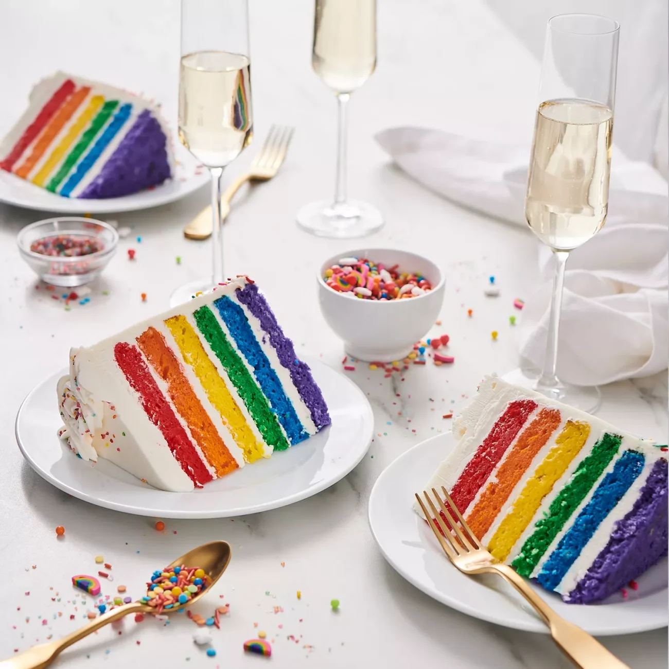 Rainbow cake