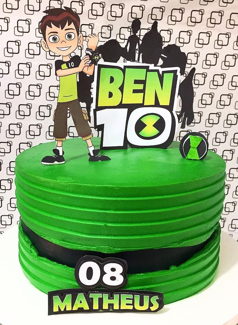 Bolo Decorado Ben 10