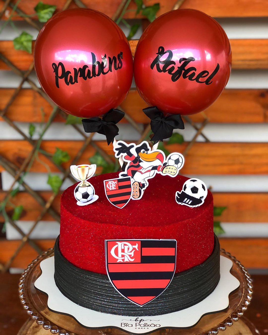 Bolo Decorado Flamengo