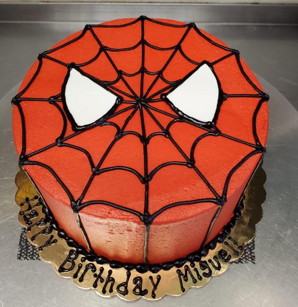 Spider Man Decorated Cake