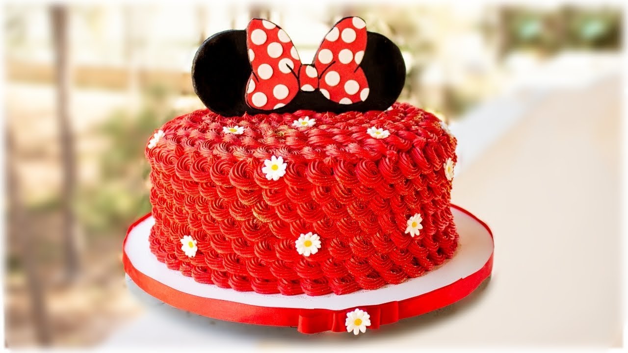 Bolo Decorado Minnie