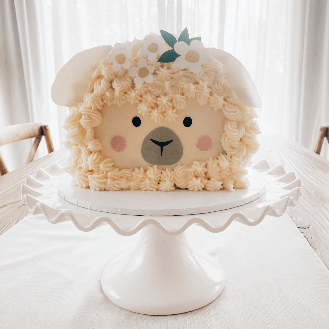 Sheep Decorated Cake