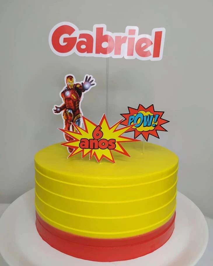 Bolo Decorado The Flash