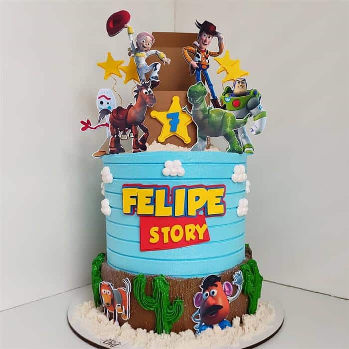 Bolo Decorado Toy Story