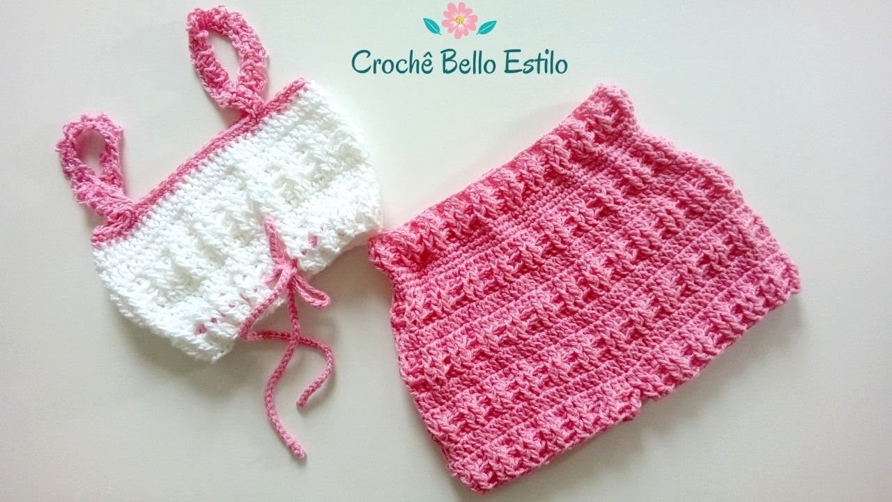 Conjunto Infantil De Croche