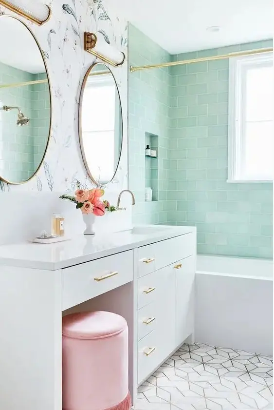 Mint Green Bathroom Decor