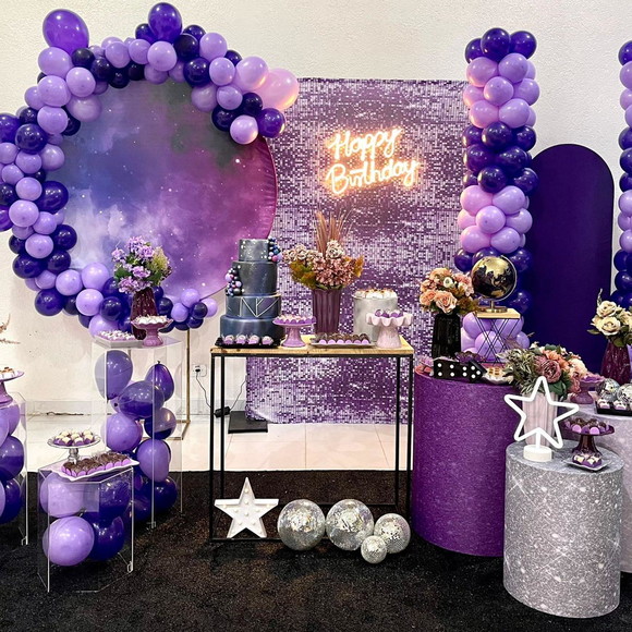 decoracao-de-festa-de-15-anos-lilas