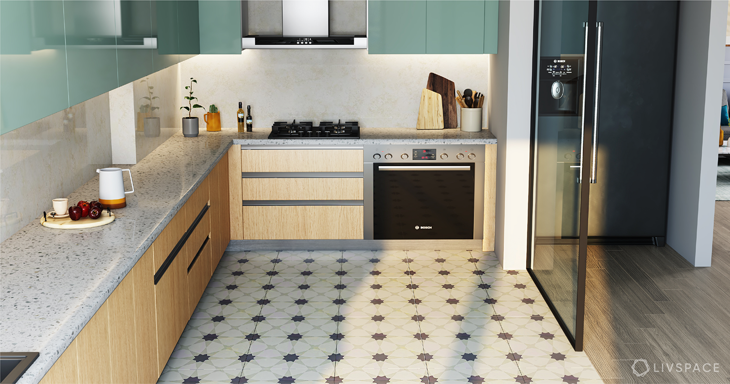 Kitchen Flooring Decoration