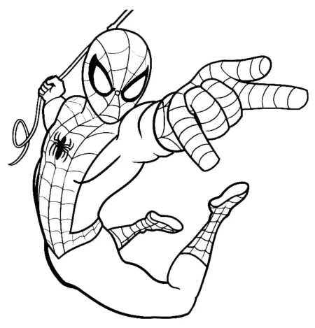 desenho-para-colorir-do-homem-aranha