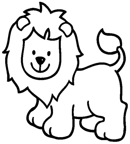 desenho-para-colorir-leao