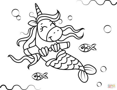 desenho-para-colorir-sereia