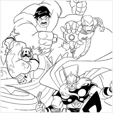 desenho-para-colorir-vingadores