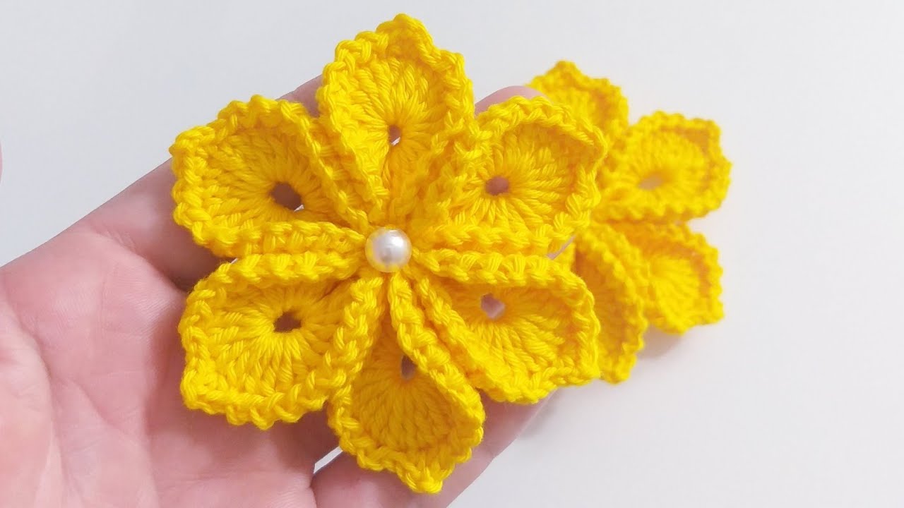 Flores De Croche Para Aplicacao