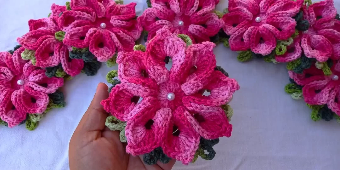 Flores de Crochê