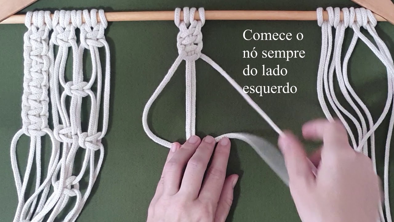 Pontos De Macrame Faceis