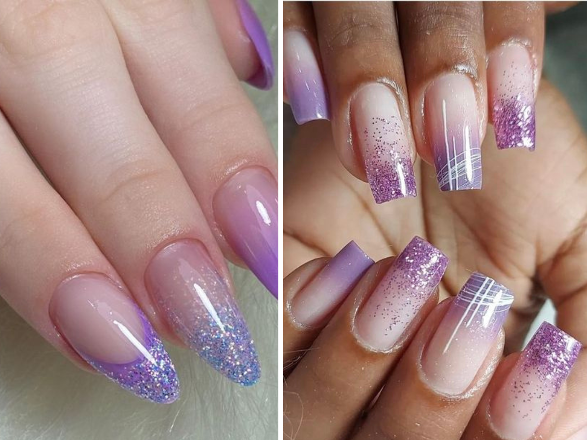 unhas-decoradas-lilas-e-branco