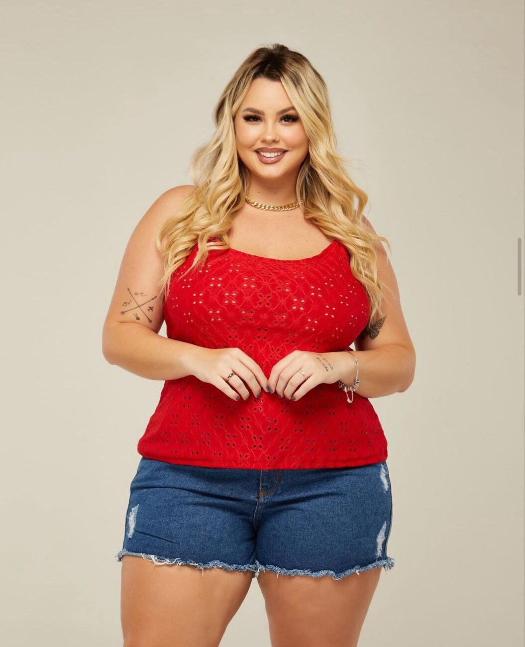 blusas de lese plus size