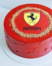 Bolo Decorado Ferrari