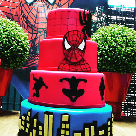 Bolo Decorado Homem Aranha