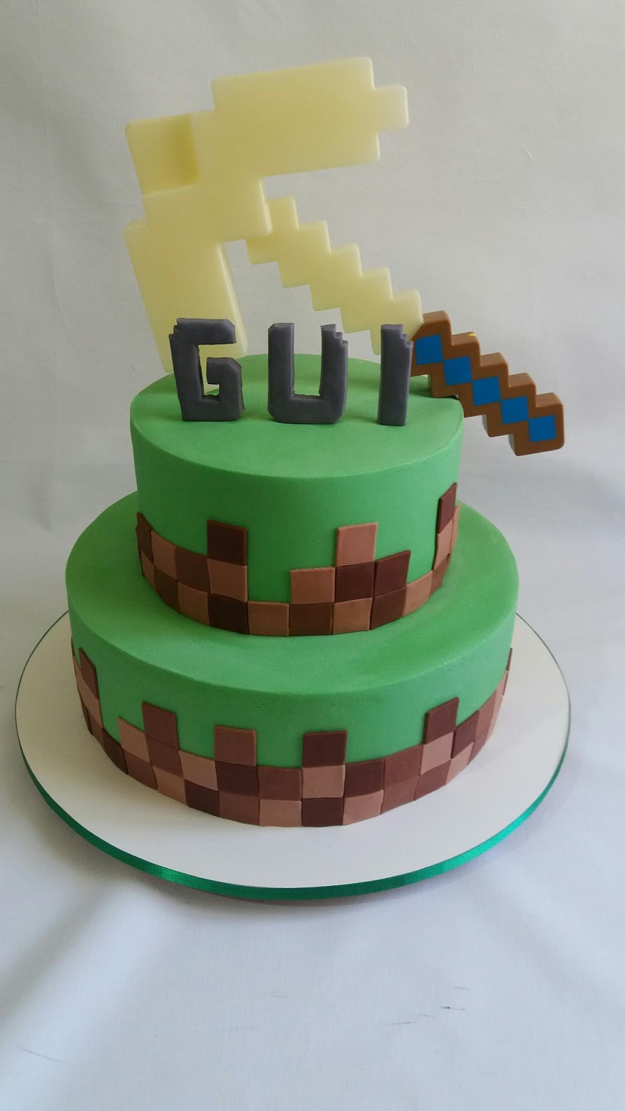 Bolo Decorado Minecraft