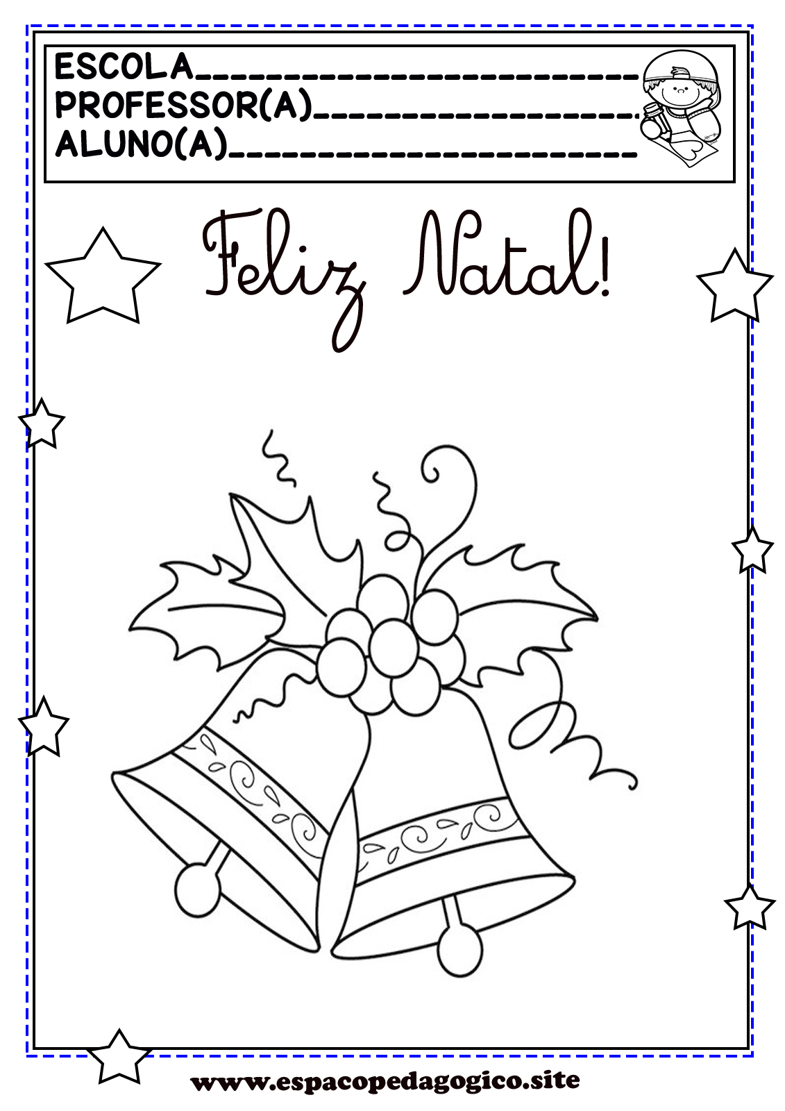 Desenhos de Natal para Colorir