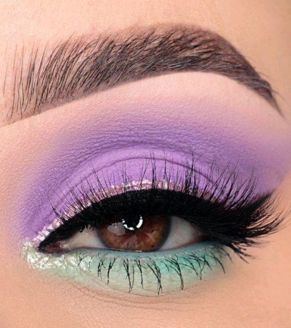 Lilac Makeup Idea