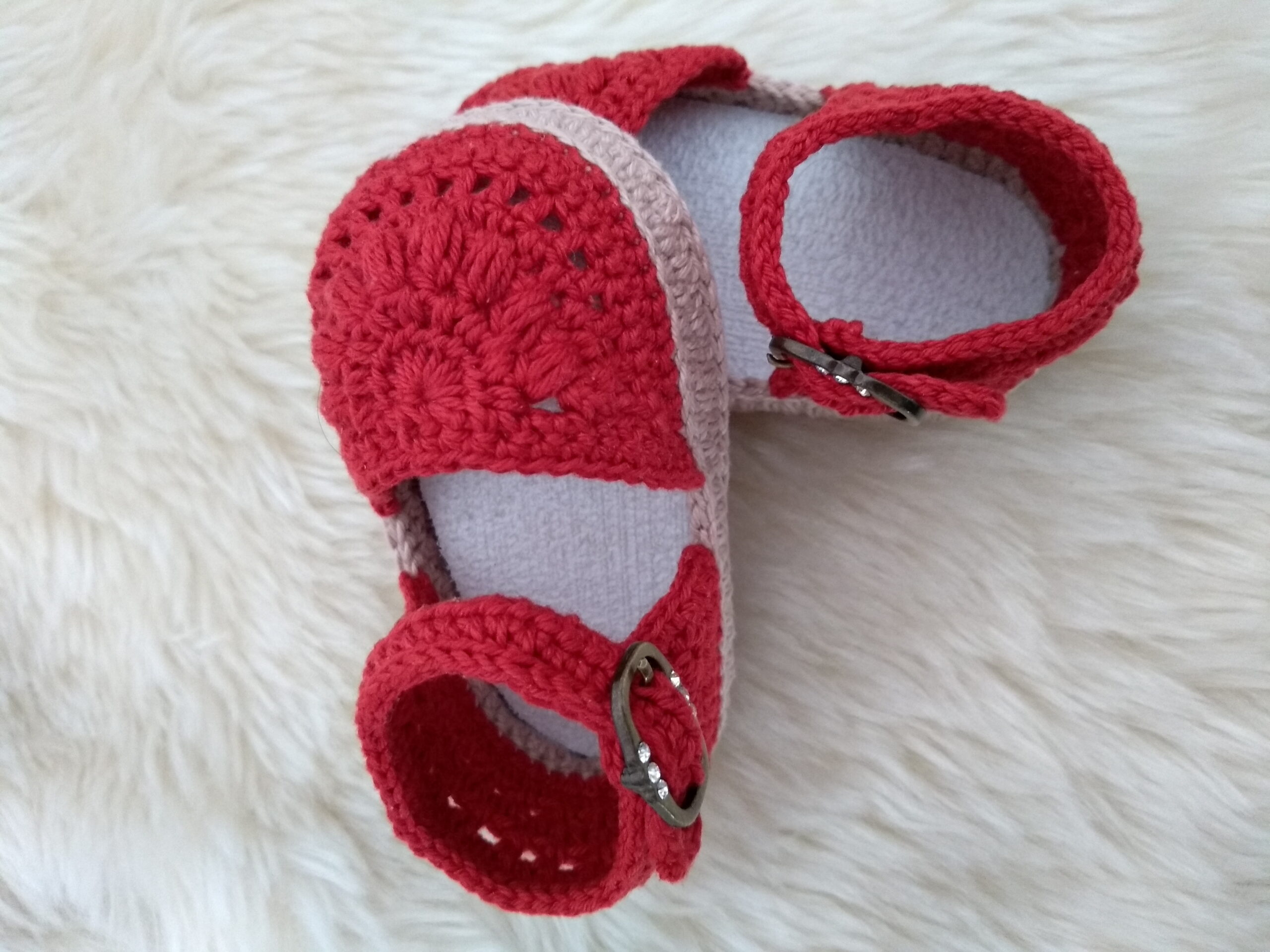 Sandalinha De Croche Para Bebe