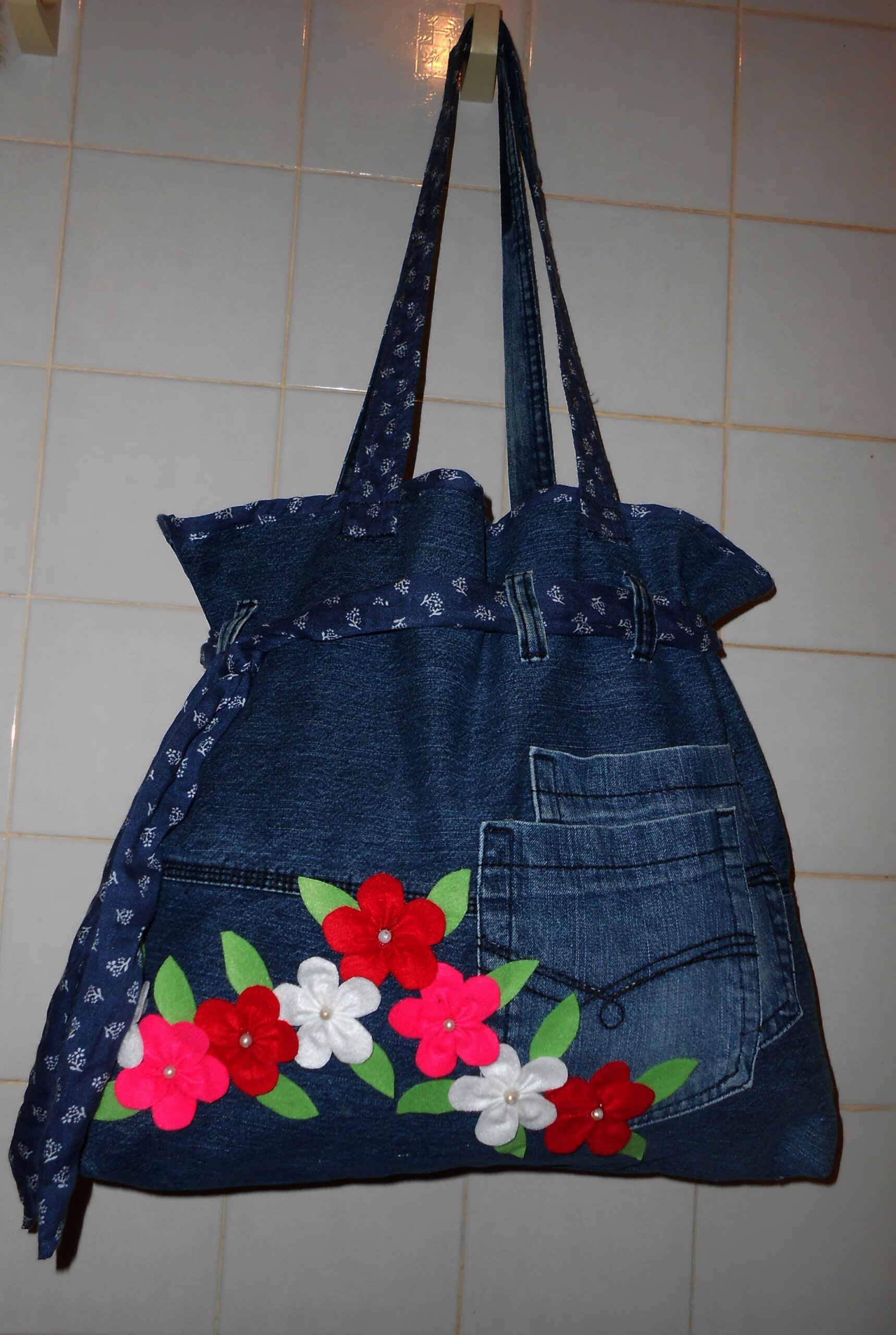 Artesanatos Faceis Bolsa Jeans