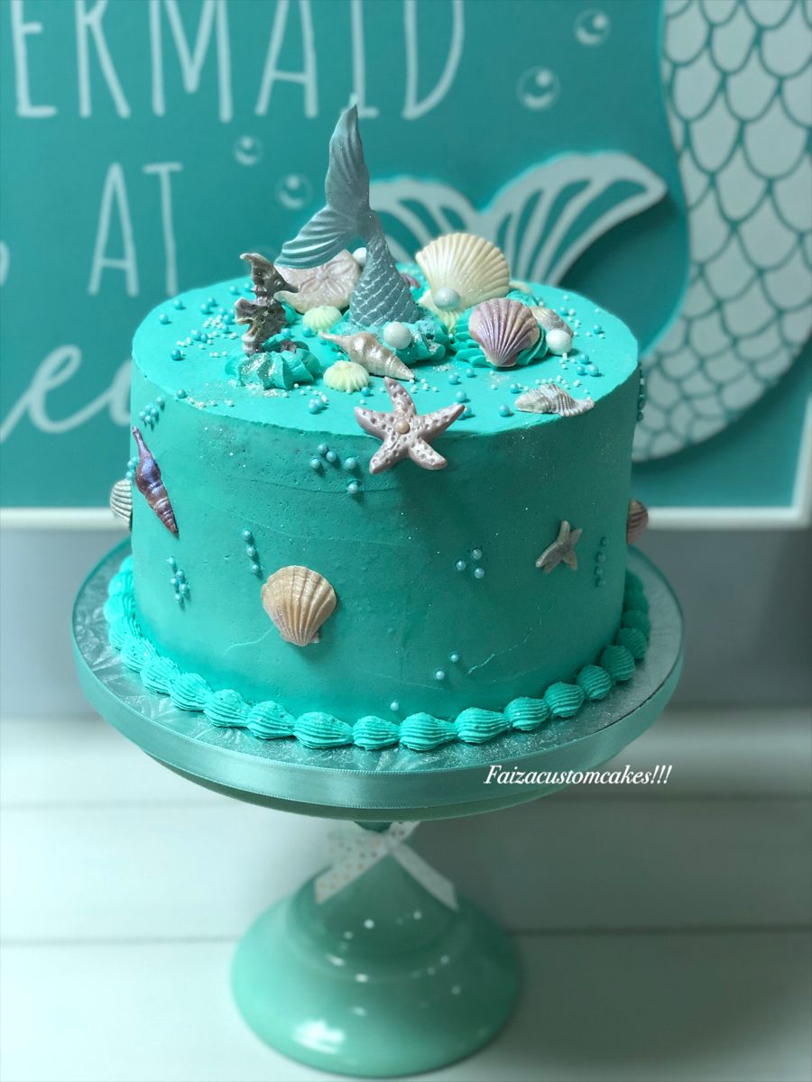 Ocean Decorated Cake