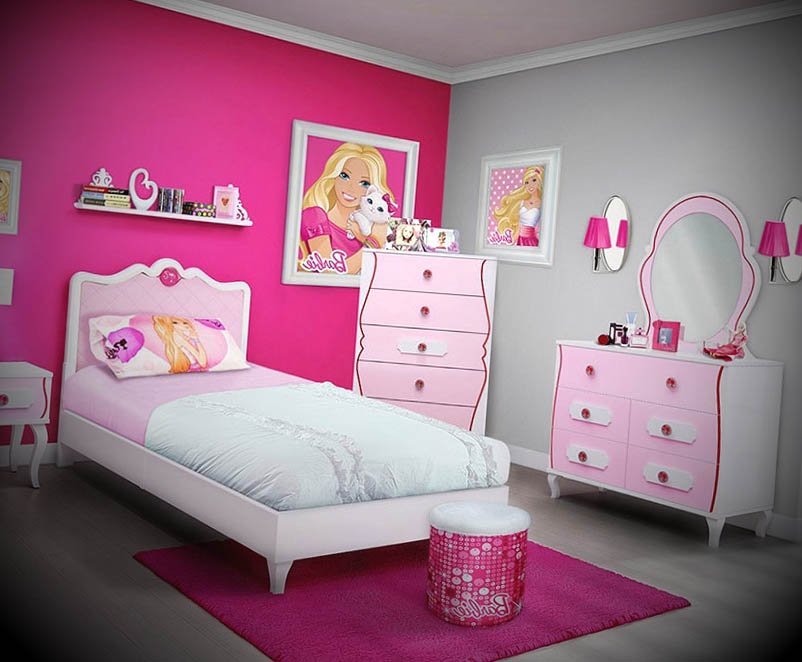 Decoração de Quarto da Barbie