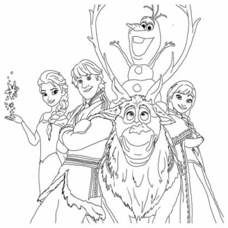 desenho-para-colorir-frozen