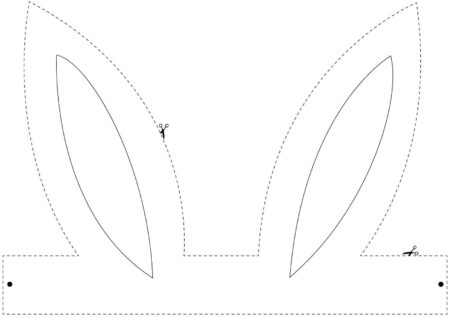 Orelhas de Coelho para Imprimir