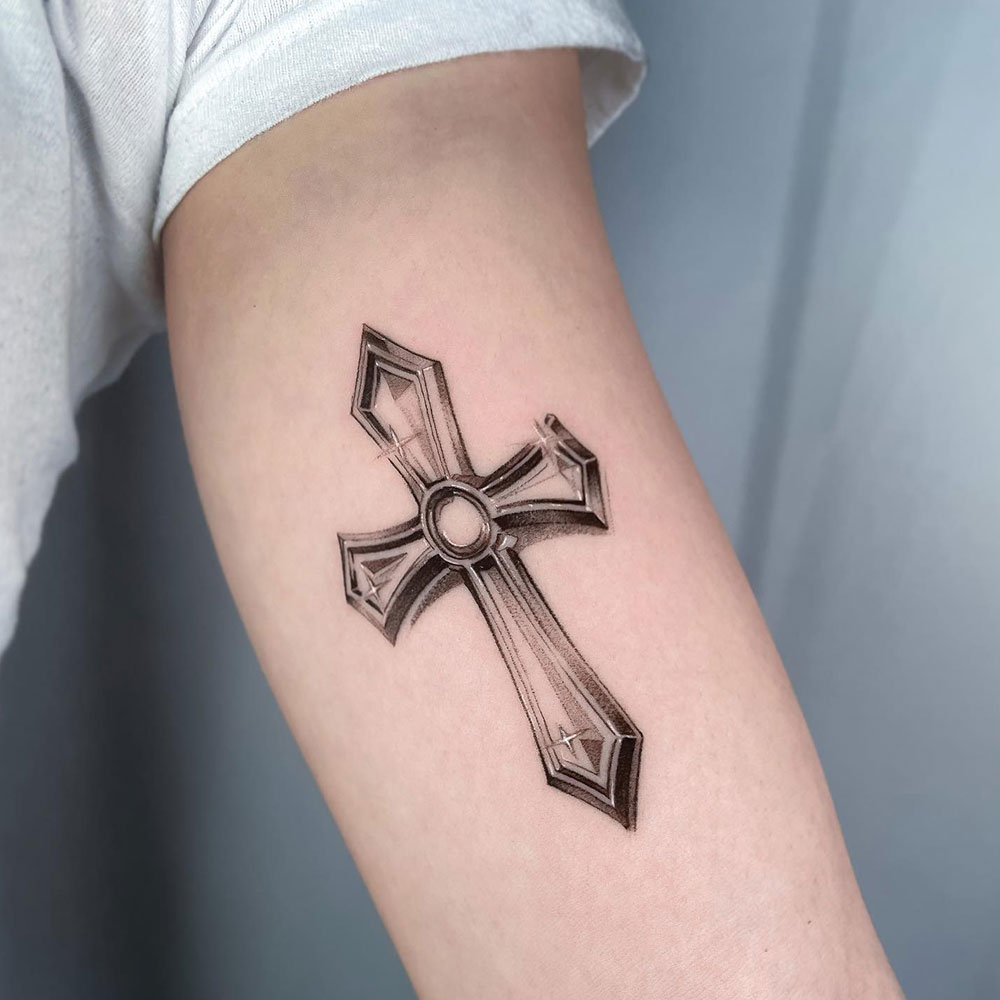 cross tattoo