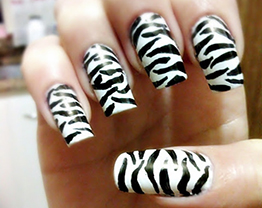 unha-decorada-zebra