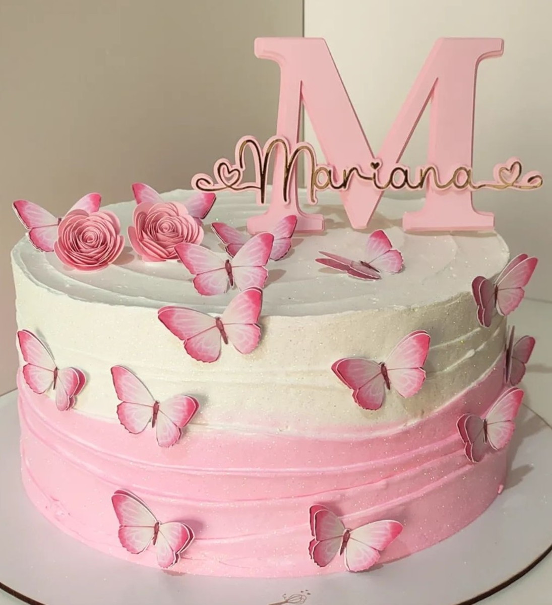 delicate feminine cake