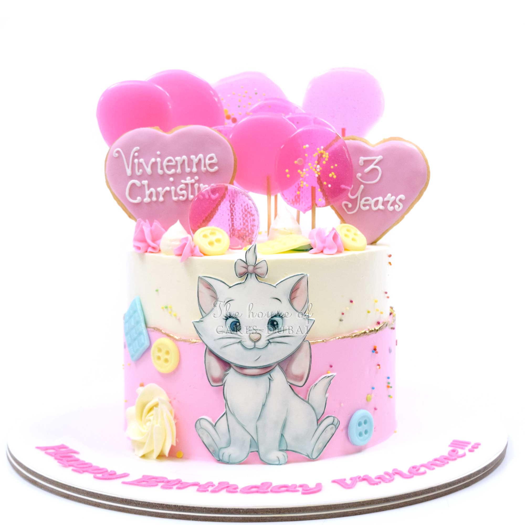 Cake Decorated Kitten Marie