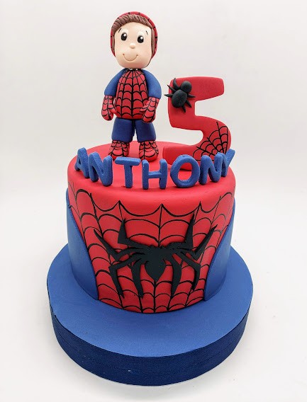 Bolo Decorado Homem Aranha