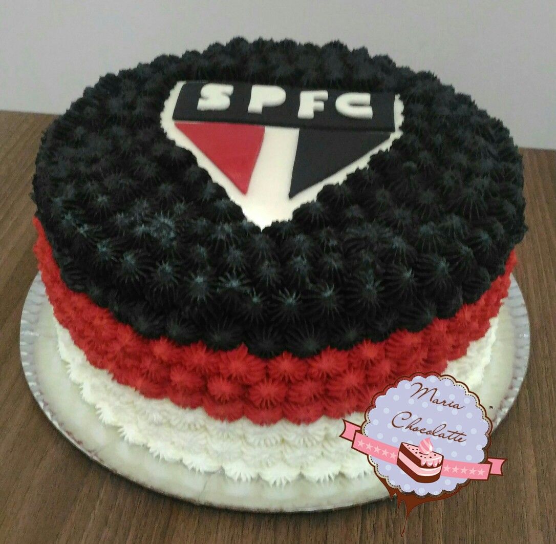 Decorated Cake Sao Paulo Football