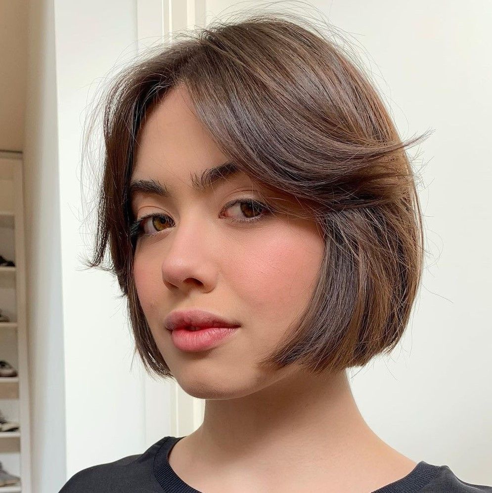 Short Hair With Side Bangs