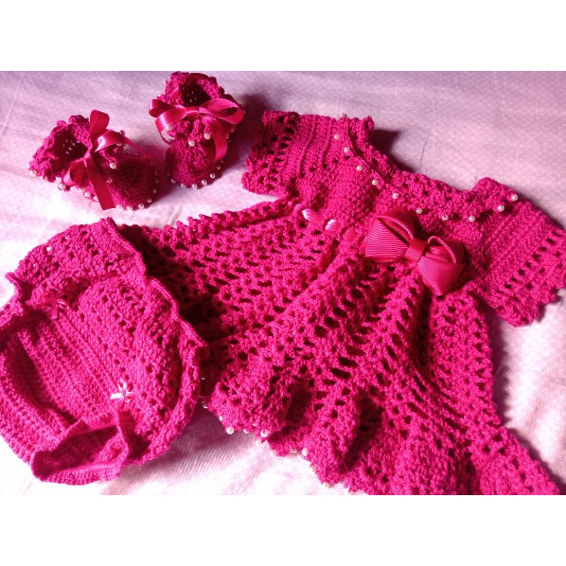 Conjunto Infantil De Croche