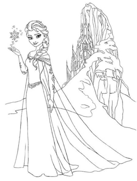 desenho-para-colorir-frozen