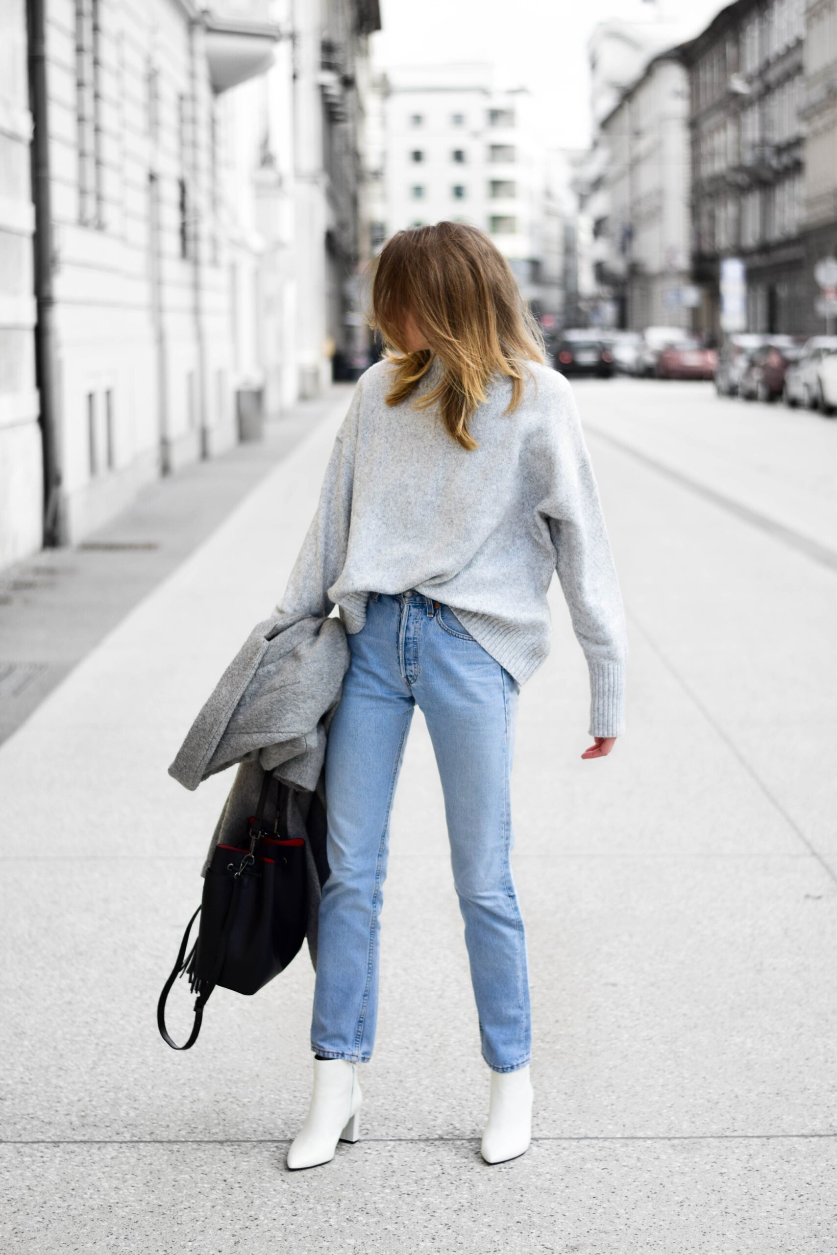 Fashion Look with Off White Boots