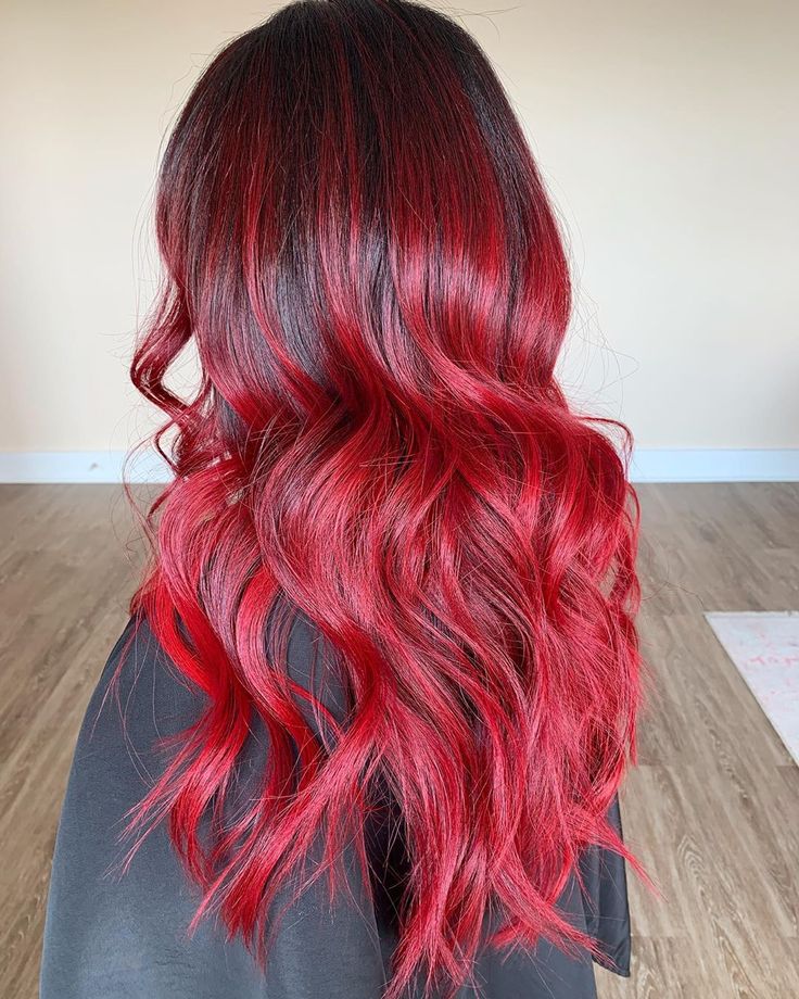 Ombre Hair Vermelho