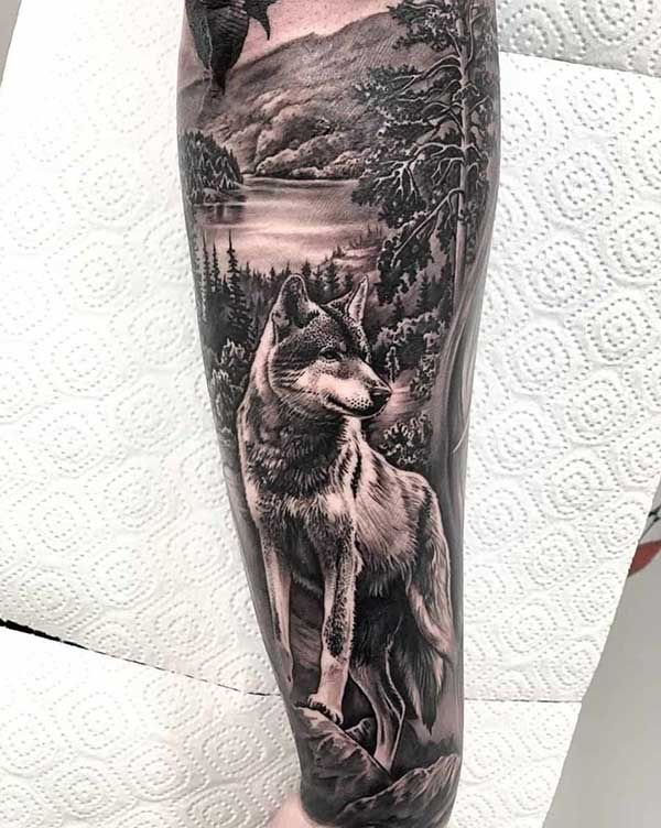 Tatuagem De Lobo