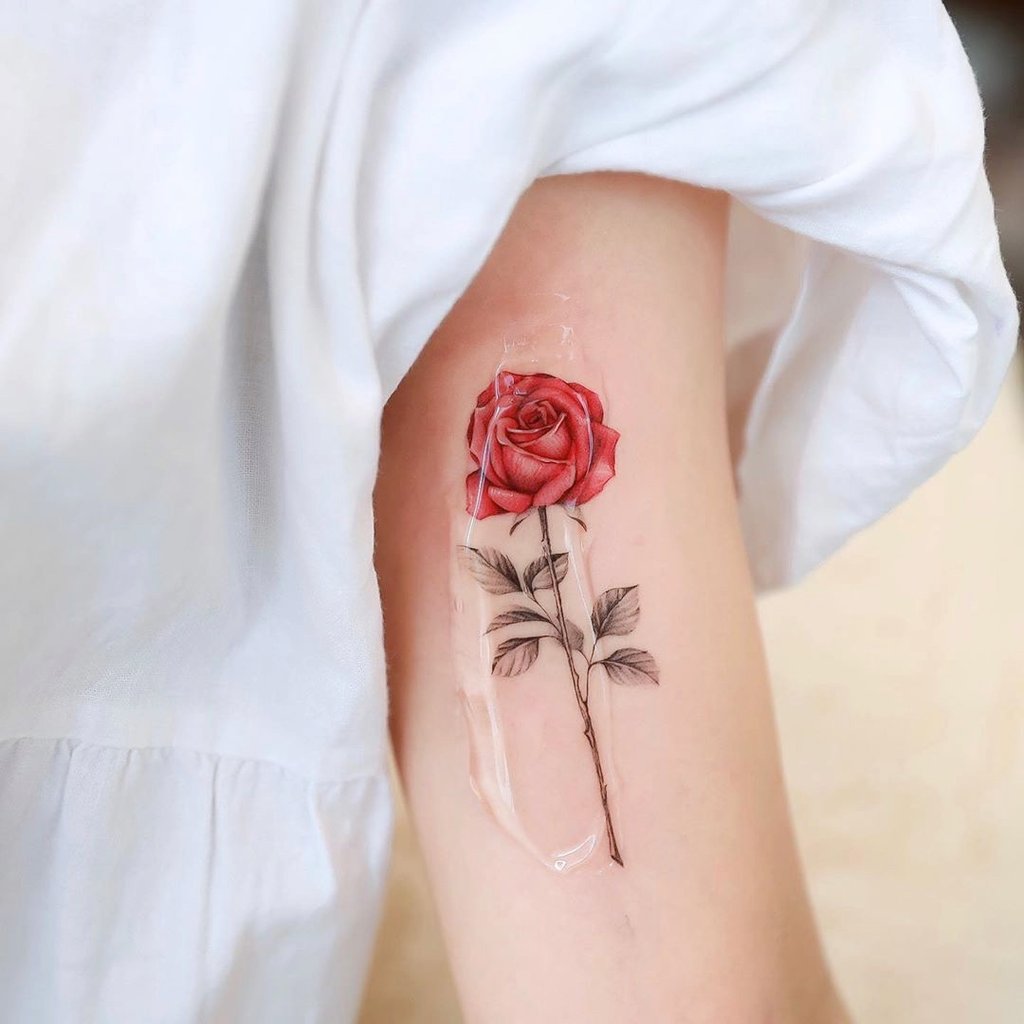 Tatuagem De Rosa