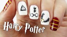 Unha Decorada Harry Potter