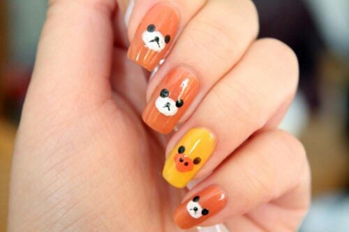 Unhas Decoradas Kawaii